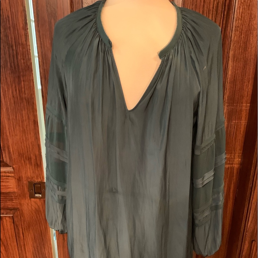 ramy brook dark green top